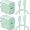 20W Iphone USB C Wall Charger with 6FT Super Fast Charger Cable Compatible with Iphone14/13/12/11/Xs/X,Ipad