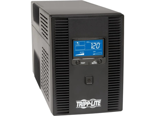 UPS Back up Smart Tower - SMART1500LCDT - 1500 VA 900W  LCD AVR 120V USB - Coax RJ45