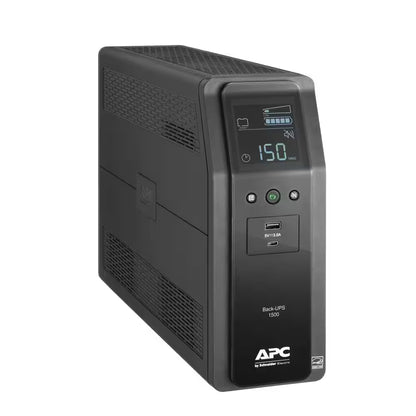 Uninterruptible Power Supply - Back-Ups Pro 1500VA Battery Backup/Surge Protector with 6 Battery Backup Outlets, 4 Surge Protect Outlets & 2 USB Ports