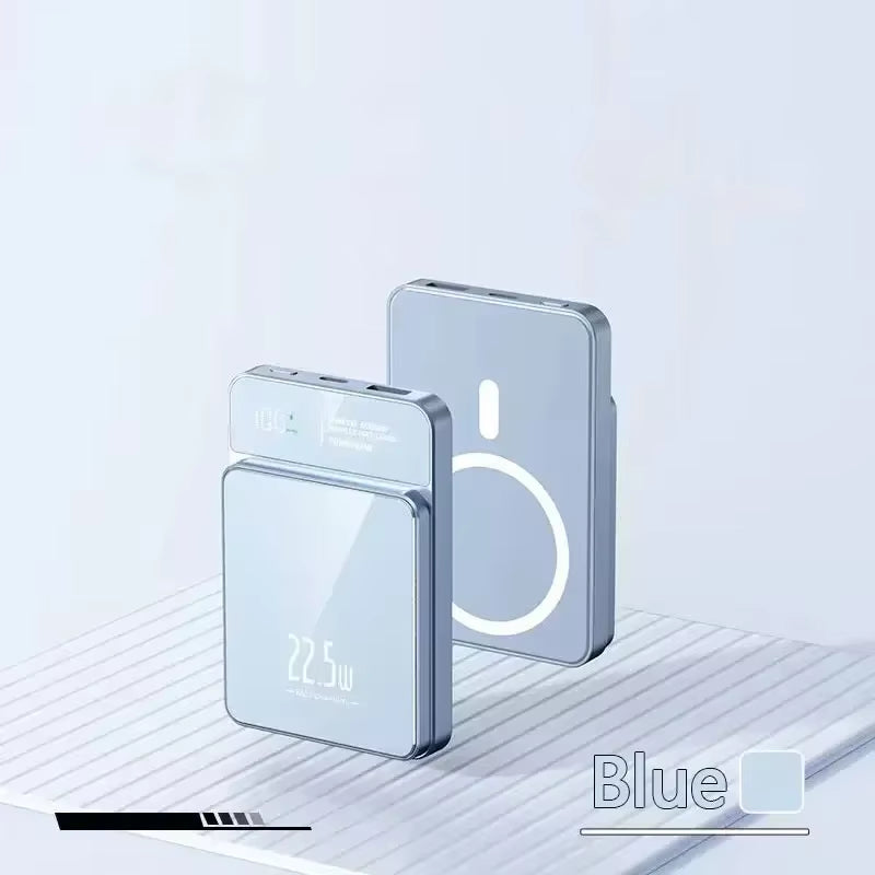 Power Bank 50000 Mah Wireless Magnetic Power Bank Magsafe Super Fast Charging Suitable for Iphone Xiaomi Samsung Huawei